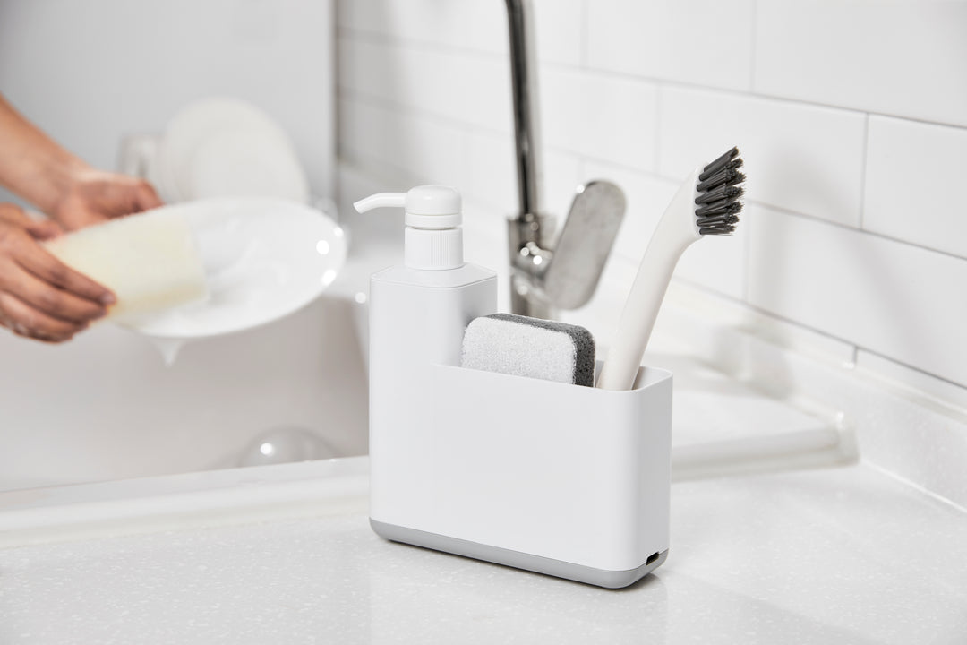 Organizador Sink Organizer Pump Type Cool Grey