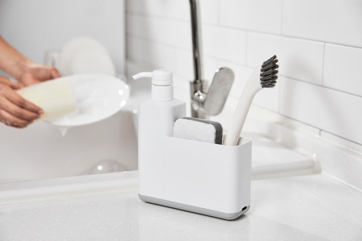 Organizador Sink Organizer Pump Type Cool Grey